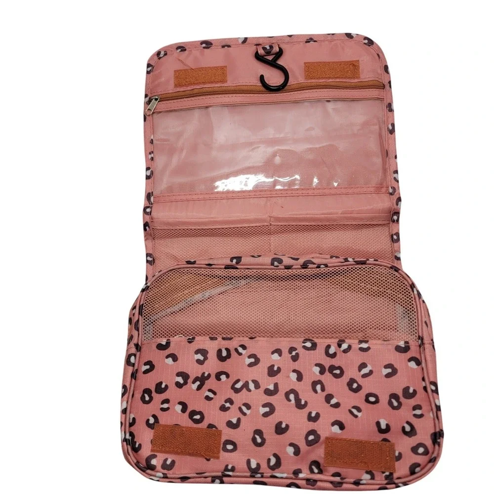 Sisma Travel Cable Organizer Case + Hanging Makeup Toiletry Bag Lot 2